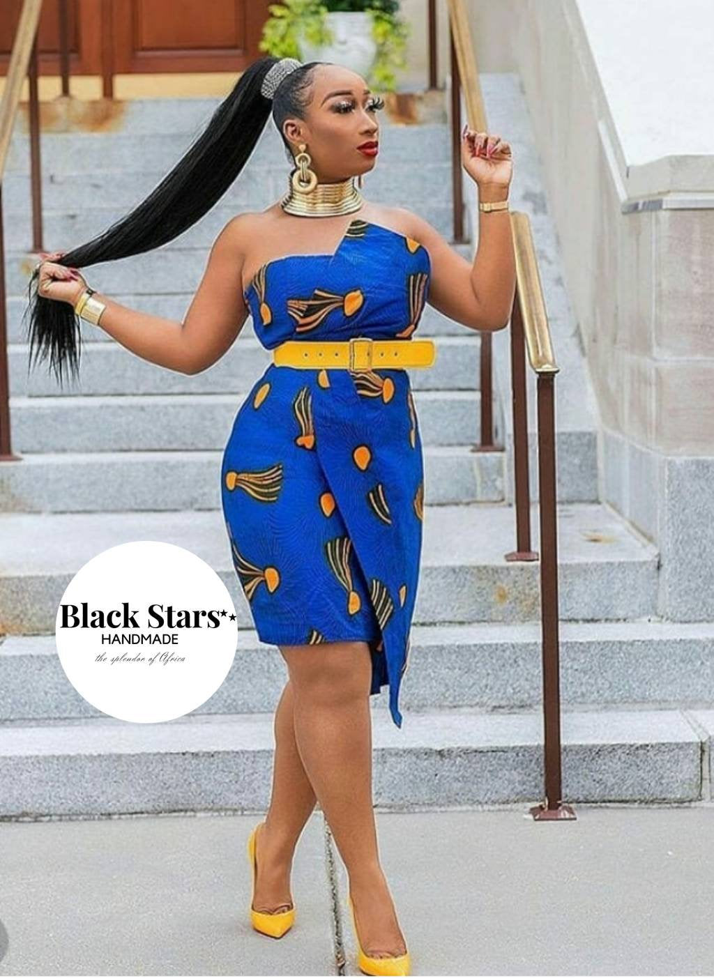 Mini African Gown|Ankara Short Gown ...